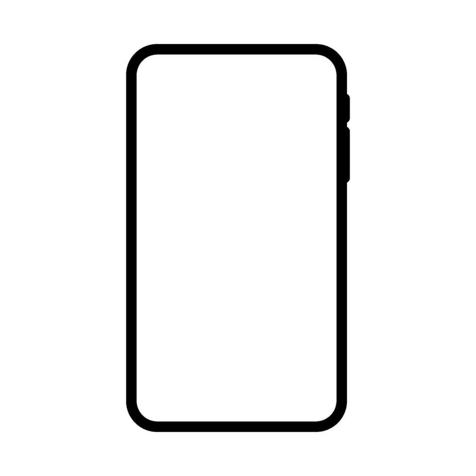 smartphone icon design vector template