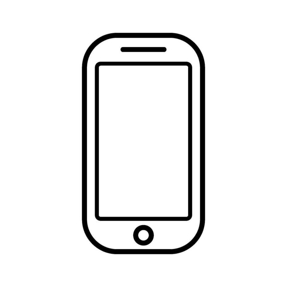 smartphone icon design vector template