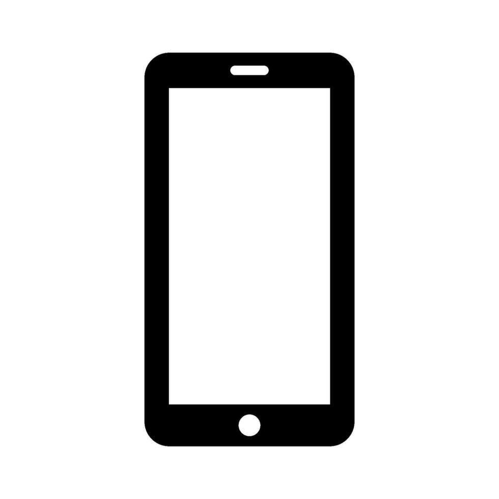 smartphone icon design vector template