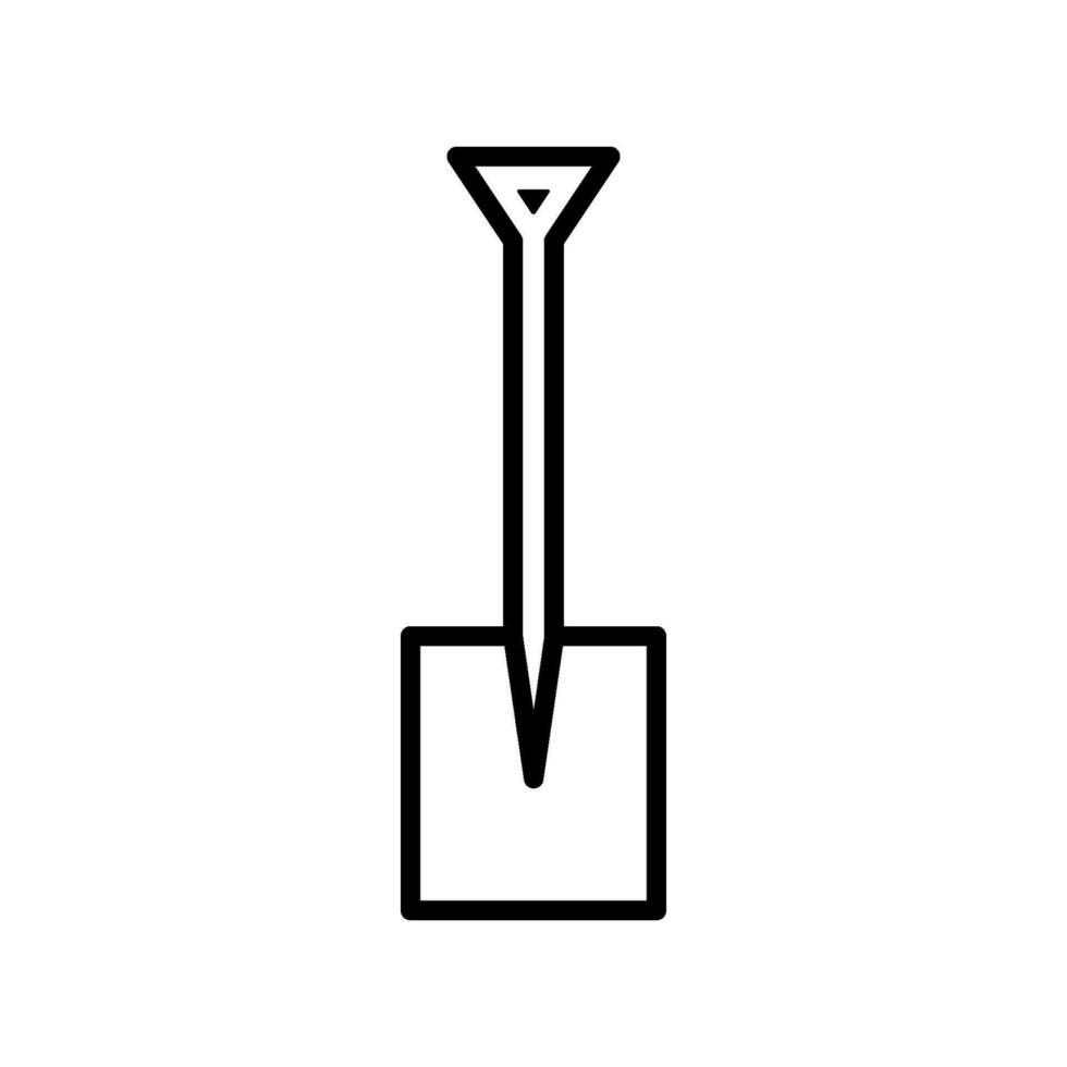 shovel icon design vector template
