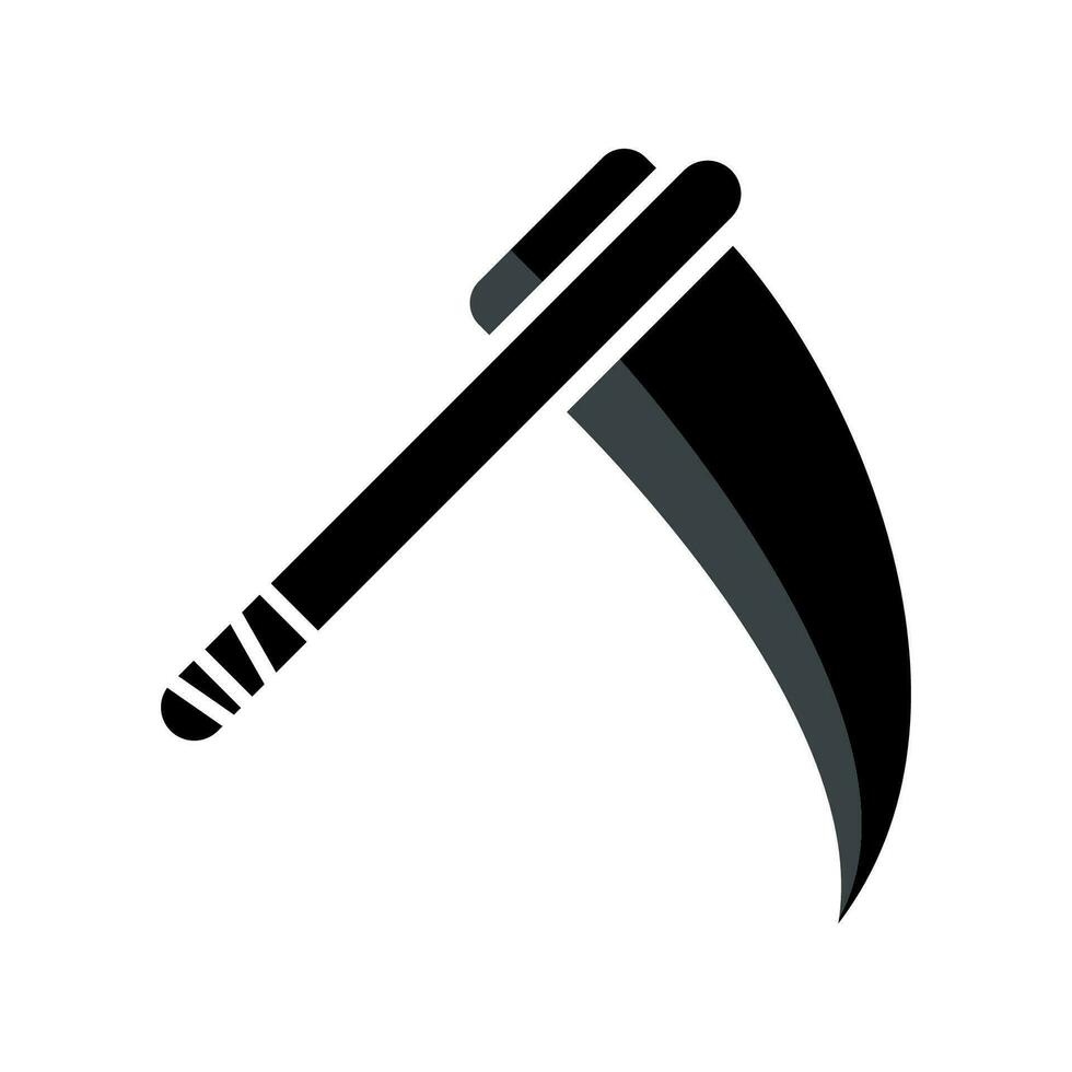 scythe icon design vector template