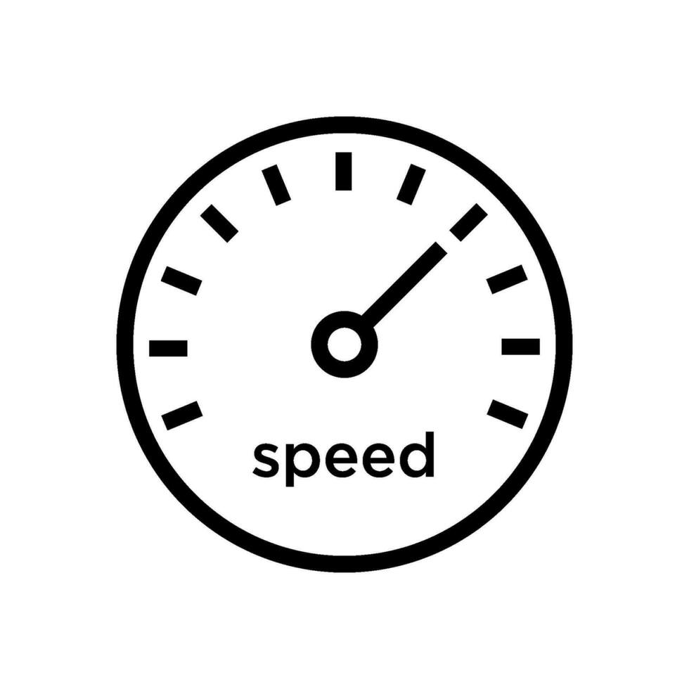 speed icon vector template