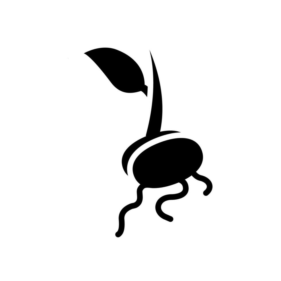 seed icon design vector template