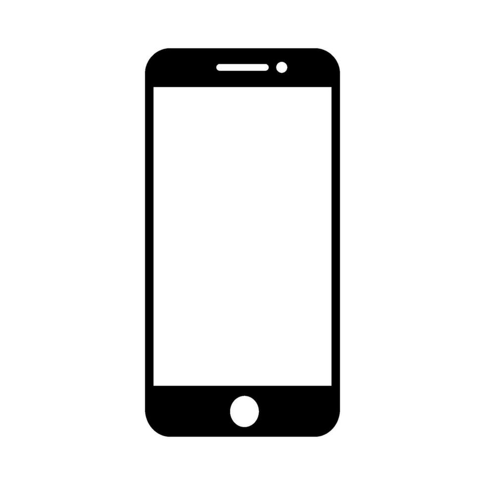 smartphone icon design vector template