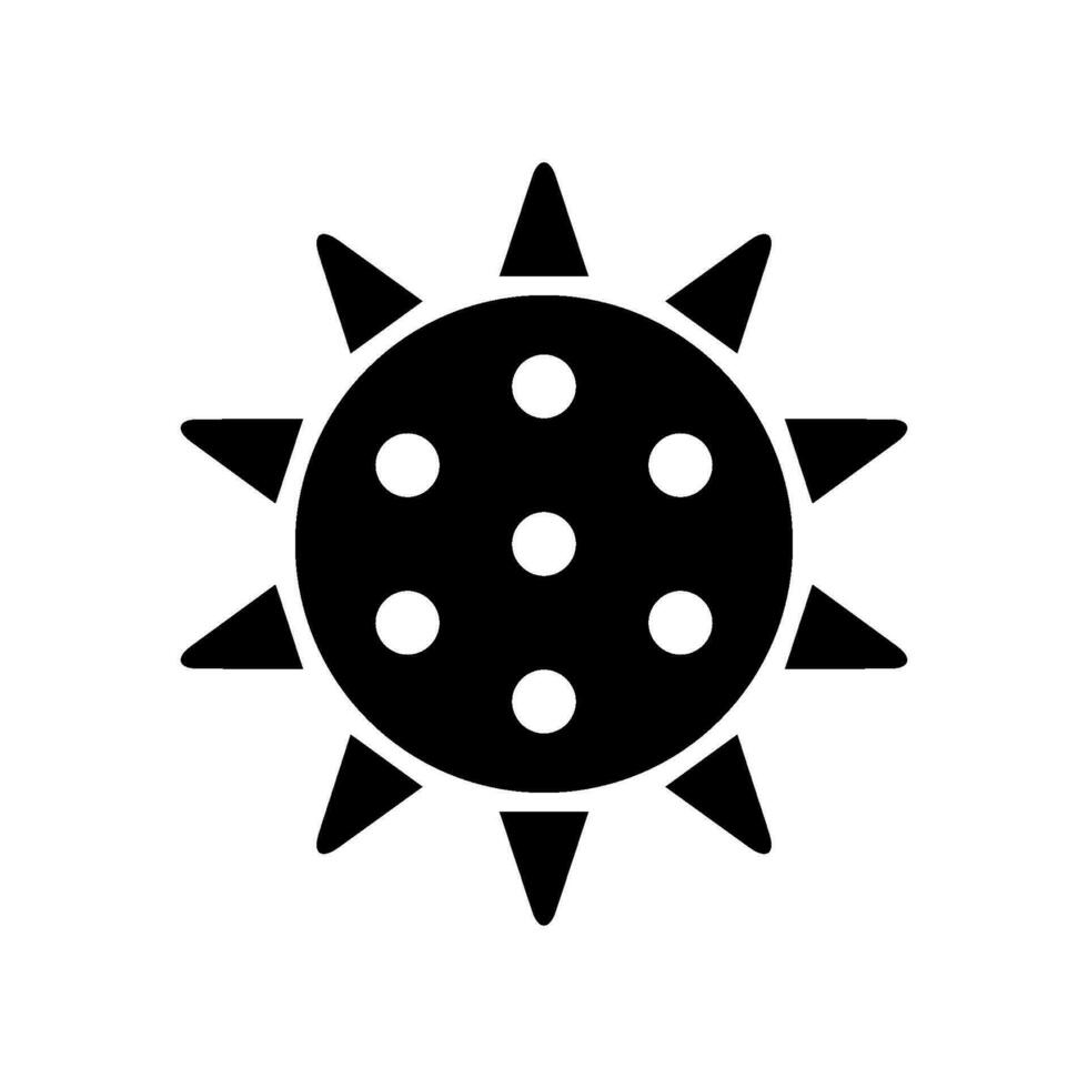 corona virus icon flat design vector template