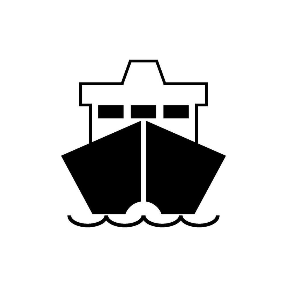 ship icon design vector template