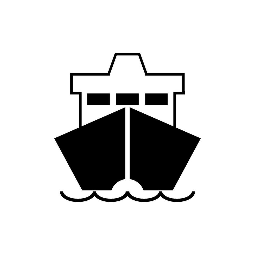 ship icon design vector template