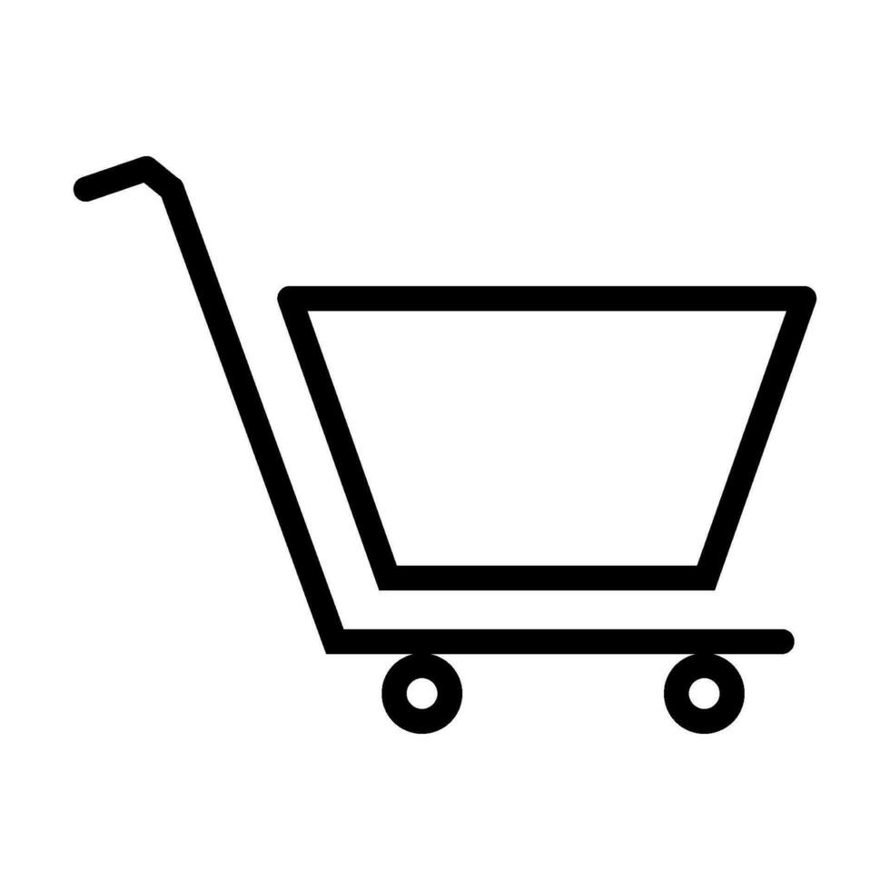 shopping cart icon design vector template