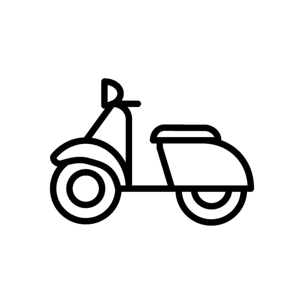 scooter icon design vector