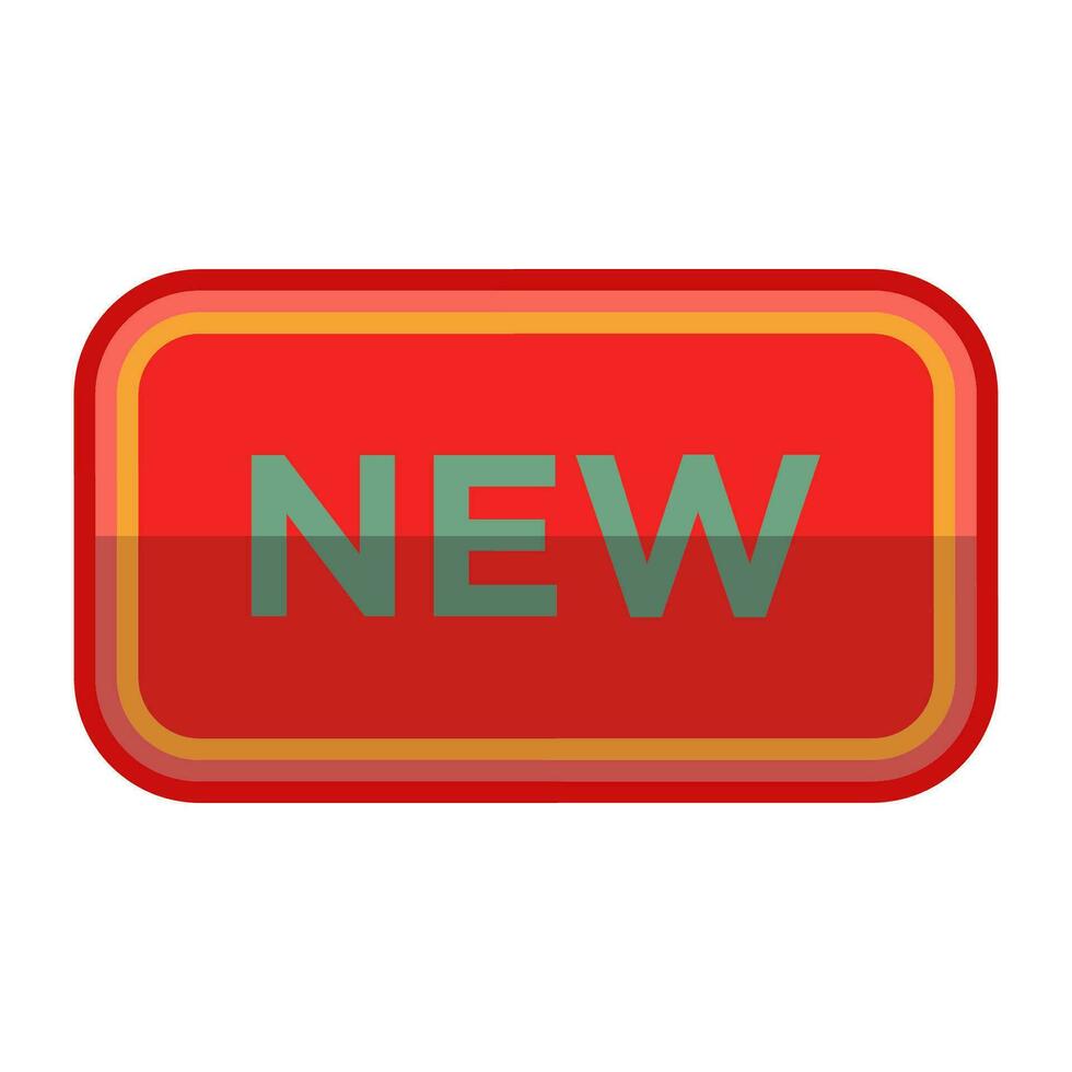 new badge icon design vector