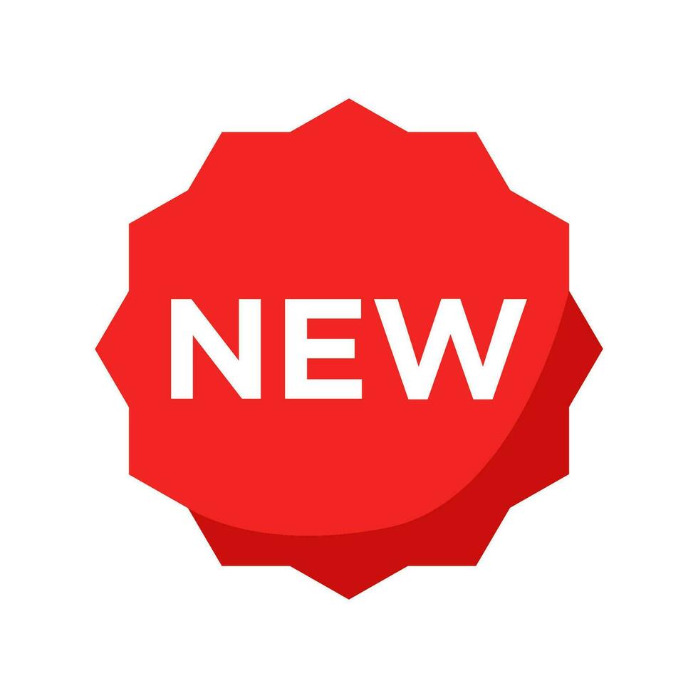 new badge icon design vector