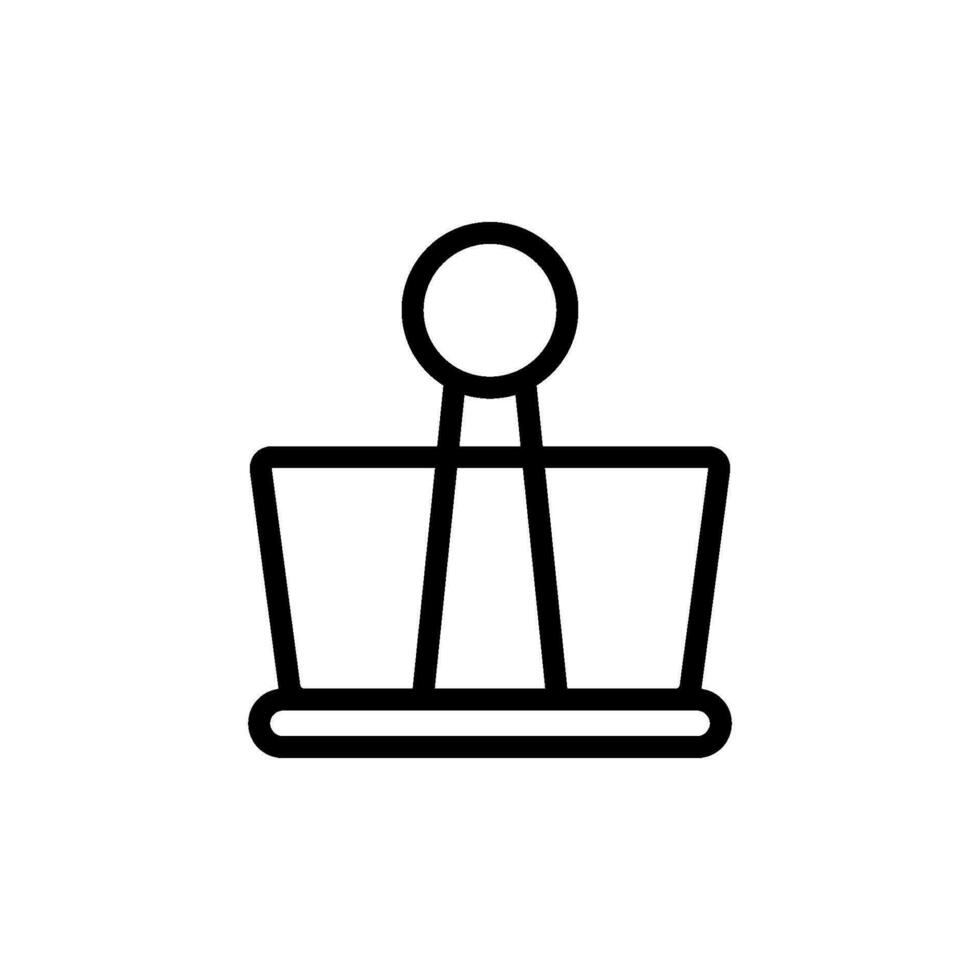 paper clip A1 vector