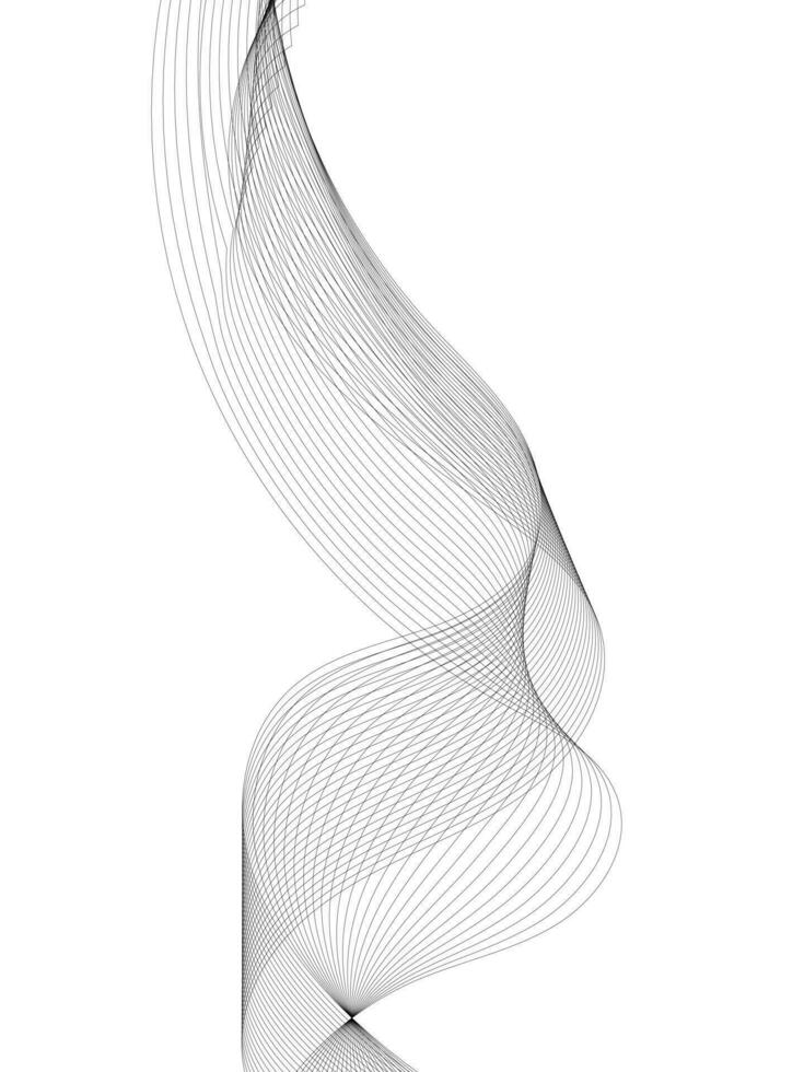 Abstract vector vertical wave background. Wavy lines vector illustration. Waves background.