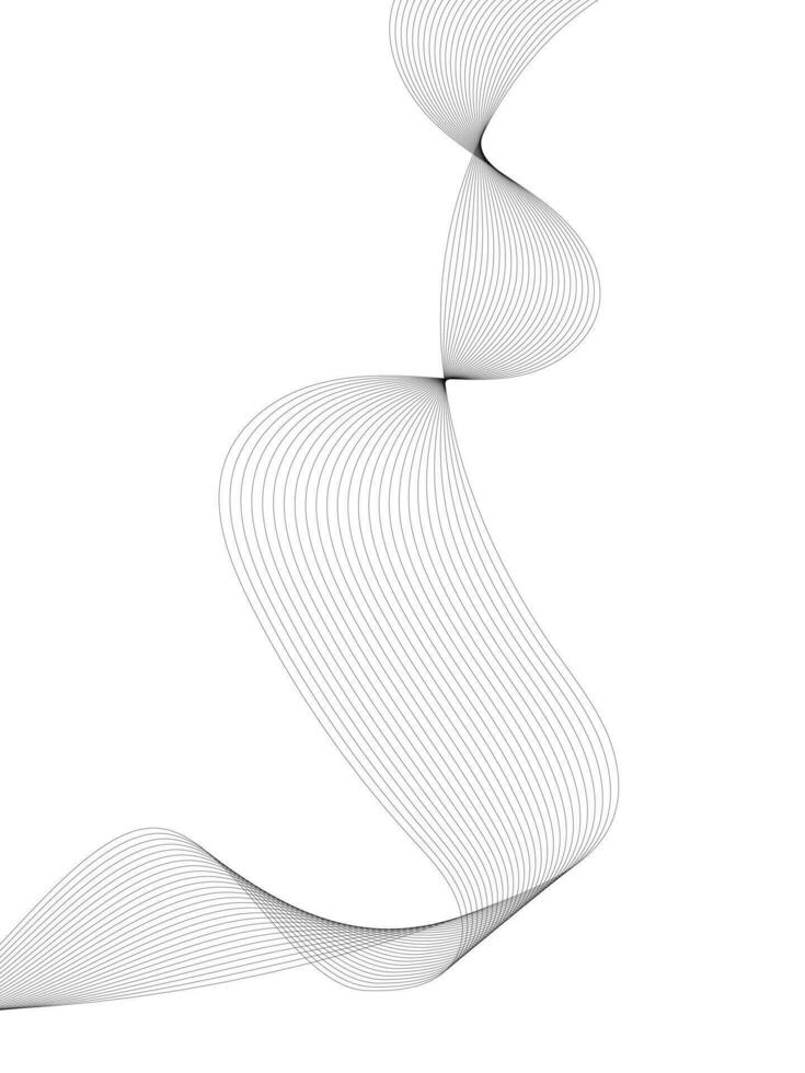 Abstract vector vertical wave background. Wavy lines vector illustration. Waves background.