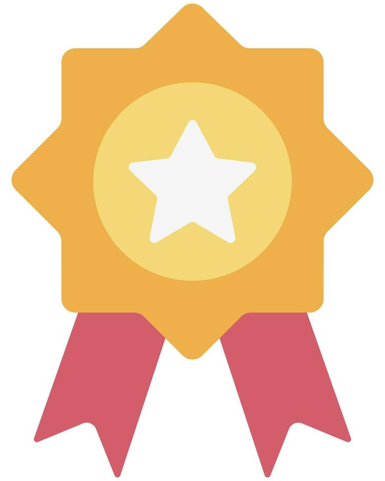 Reward flat icon isolated on white background. vector