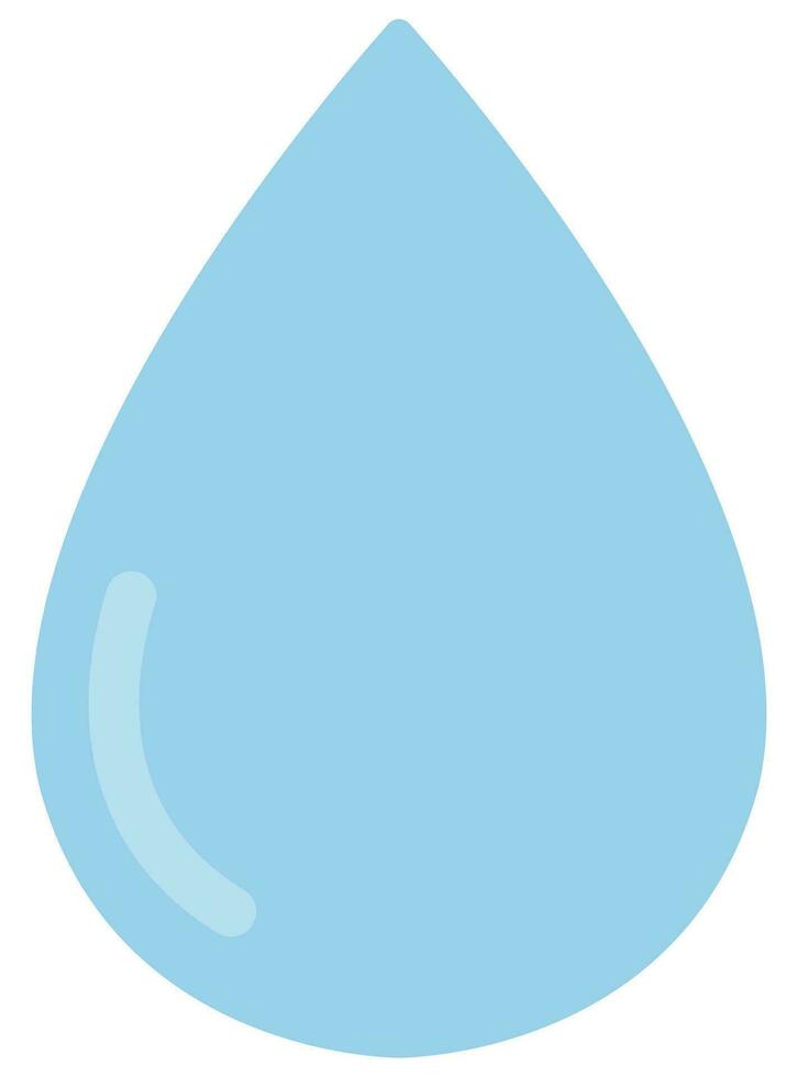 Water icon isolated on white background. vector