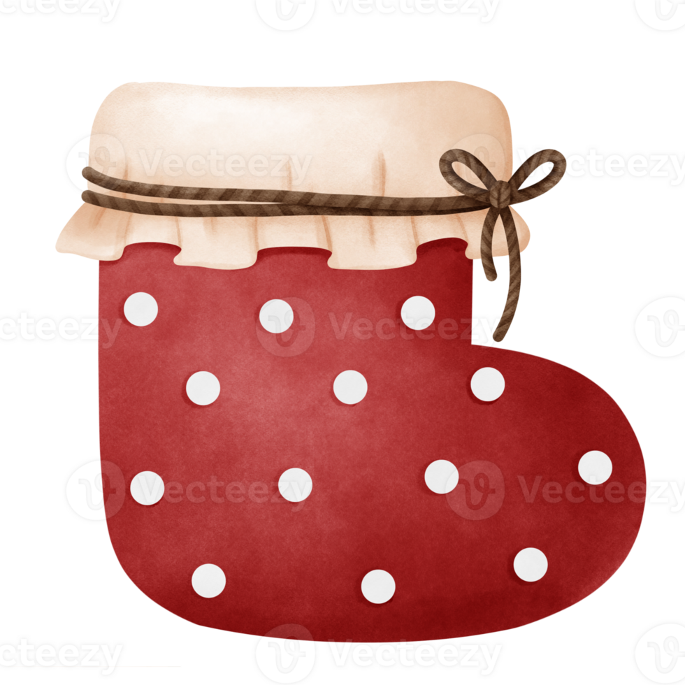 Sock for Christmas decoration png