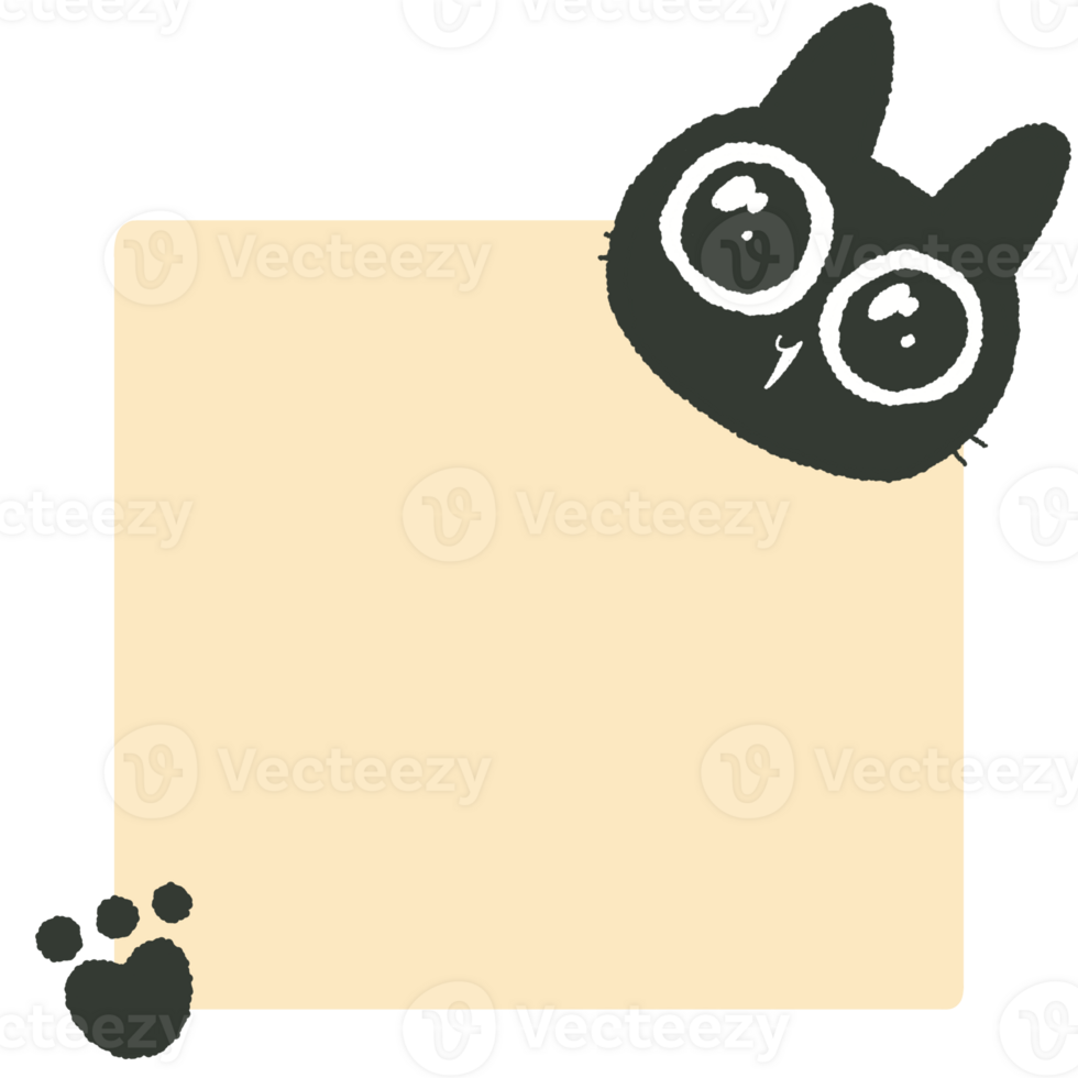 cute Kawaii Sticky Note  cat. Weekly Plan To Do List Check List. Memo Pads Stationery Notepad for task planning and study png