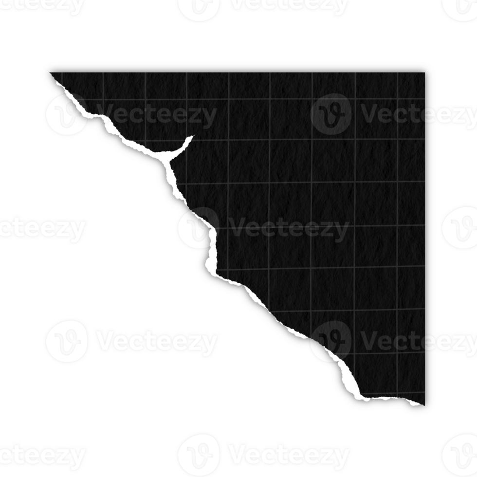 grid black paper lines Graph ripped message torn paper edge sheet strip page corner header decoration collage for message note page or banner cardboard blank memo frame png