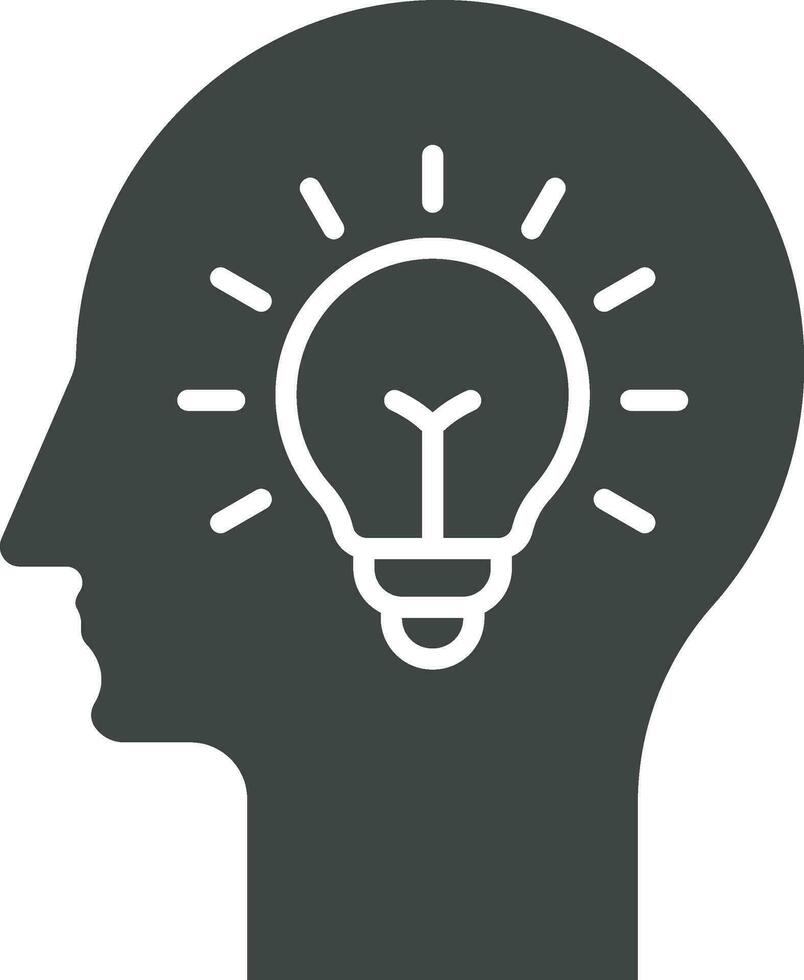 Brainstorming icon vector image. Suitable for mobile apps, web apps and print media.