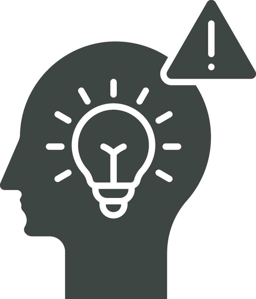 Bad Idea icon vector image. Suitable for mobile apps, web apps and print media.