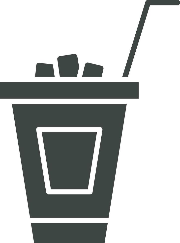Cold drink icon vector image. Suitable for mobile apps, web apps and print media.