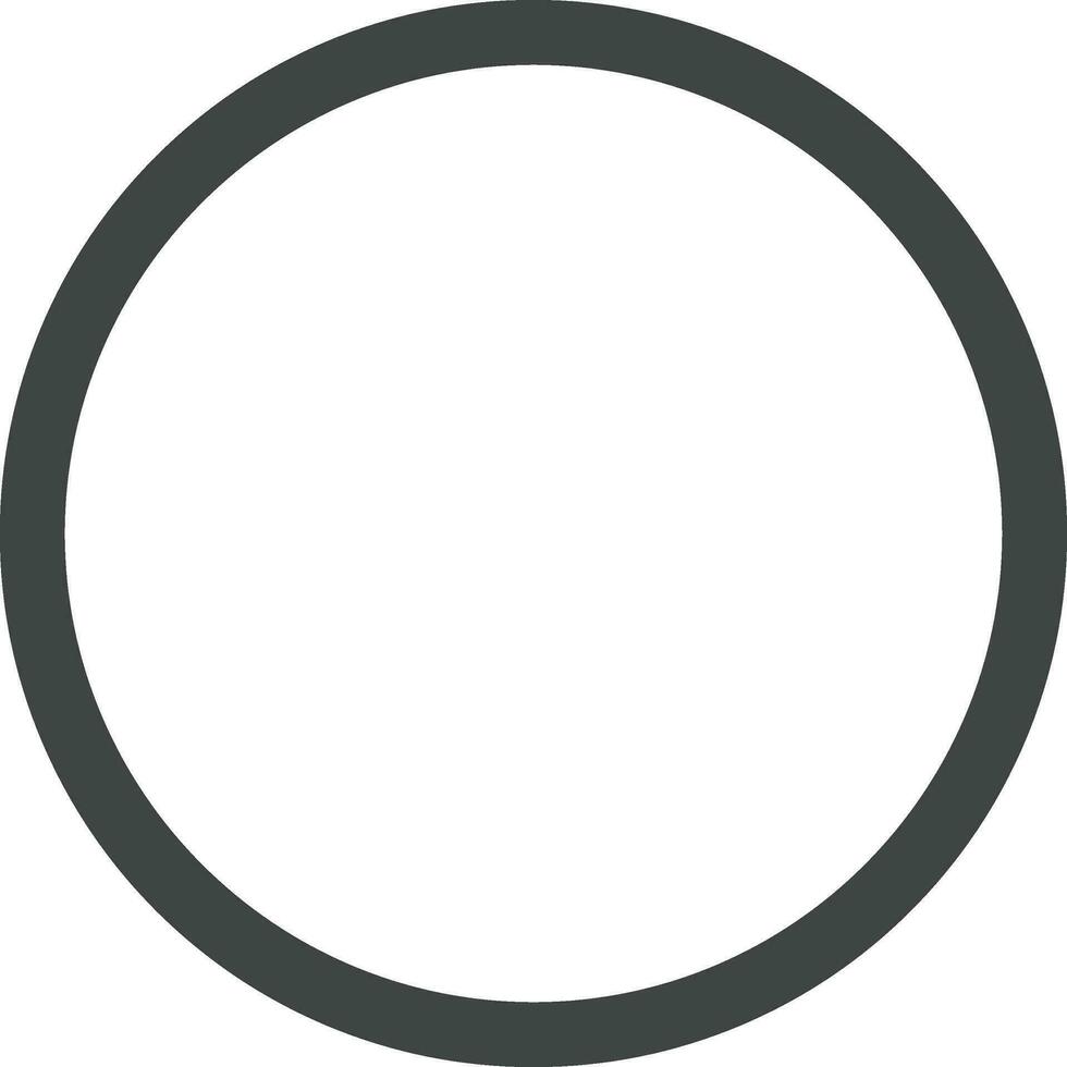 Circle icon vector image. Suitable for mobile apps, web apps and print media.
