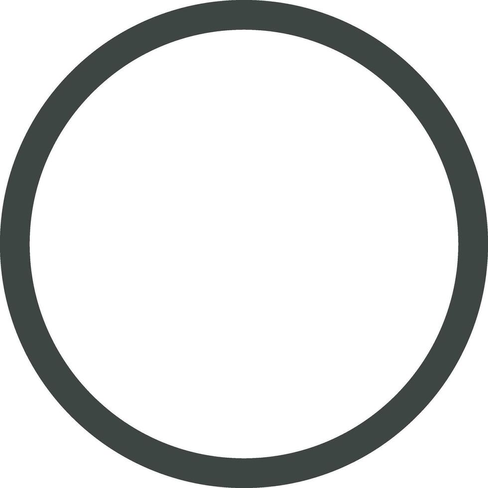 Circle icon vector image. Suitable for mobile apps, web apps and print media.