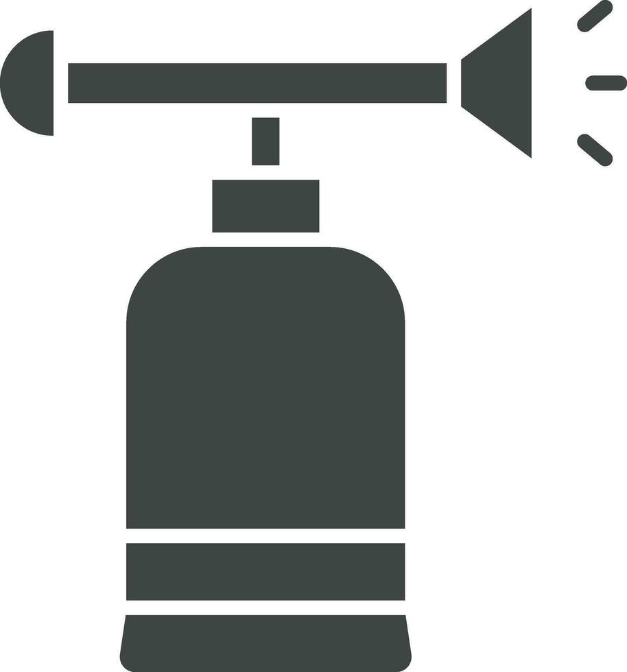 Air Horn icon vector image. Suitable for mobile apps, web apps and print media.