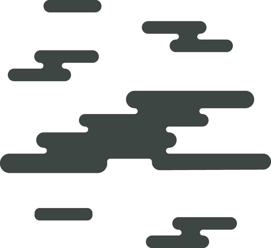 Foggy icon vector image. Suitable for mobile apps, web apps and print media.