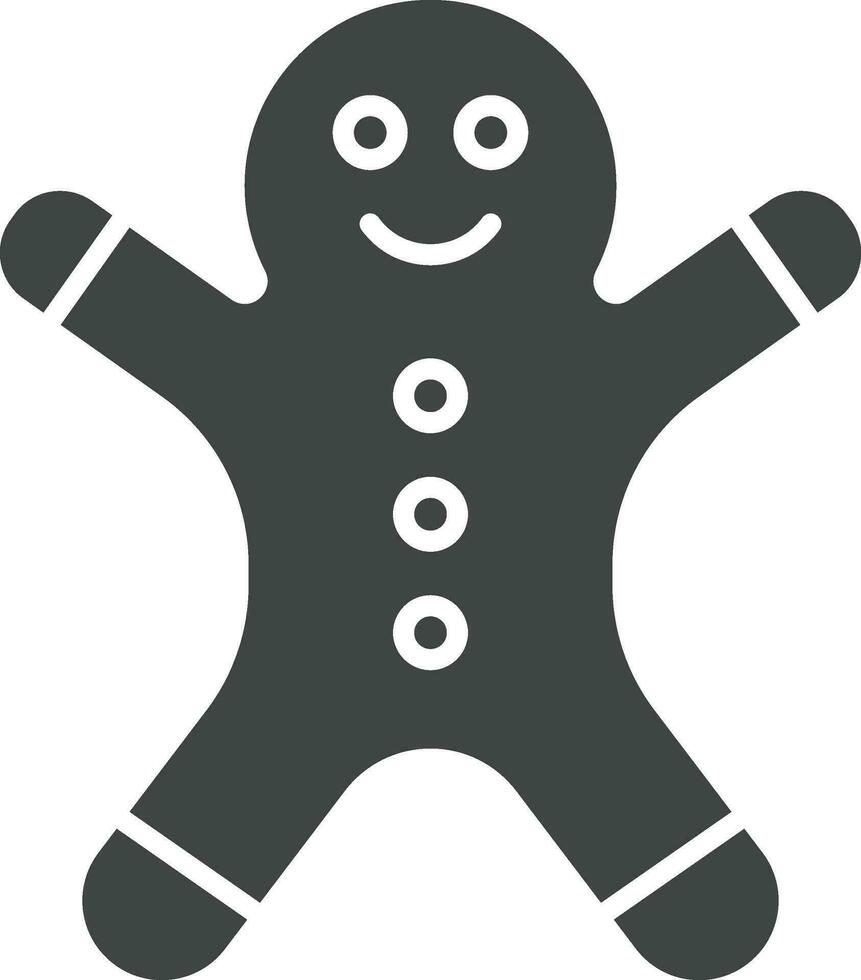 Ginger Bread icon vector image. Suitable for mobile apps, web apps and print media.