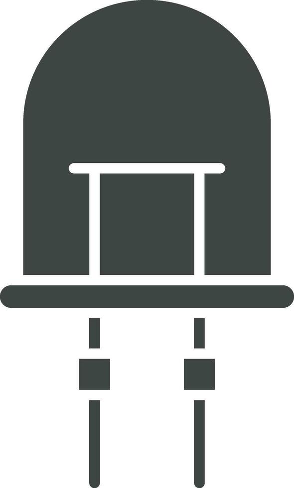 Light Emitting Diode icon vector image. Suitable for mobile apps, web apps and print media.