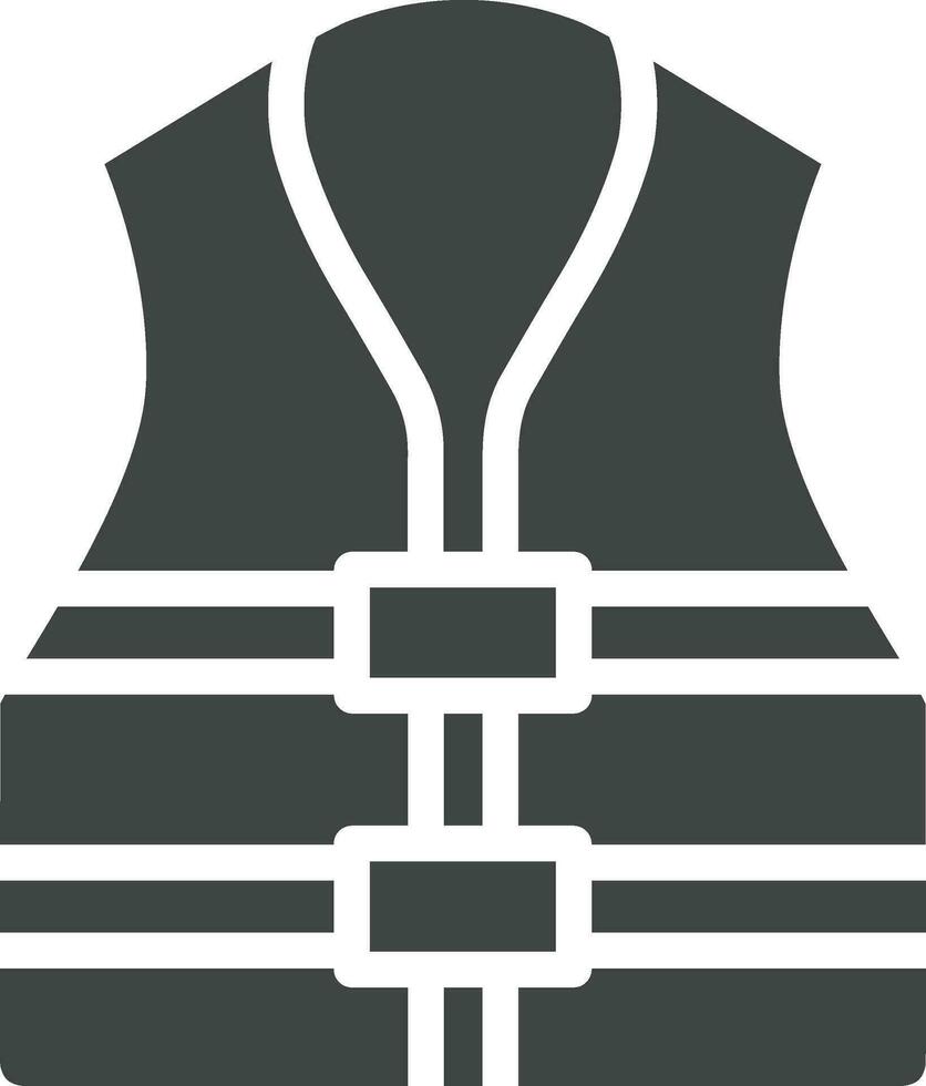 Life Jacket icon vector image. Suitable for mobile apps, web apps and print media.