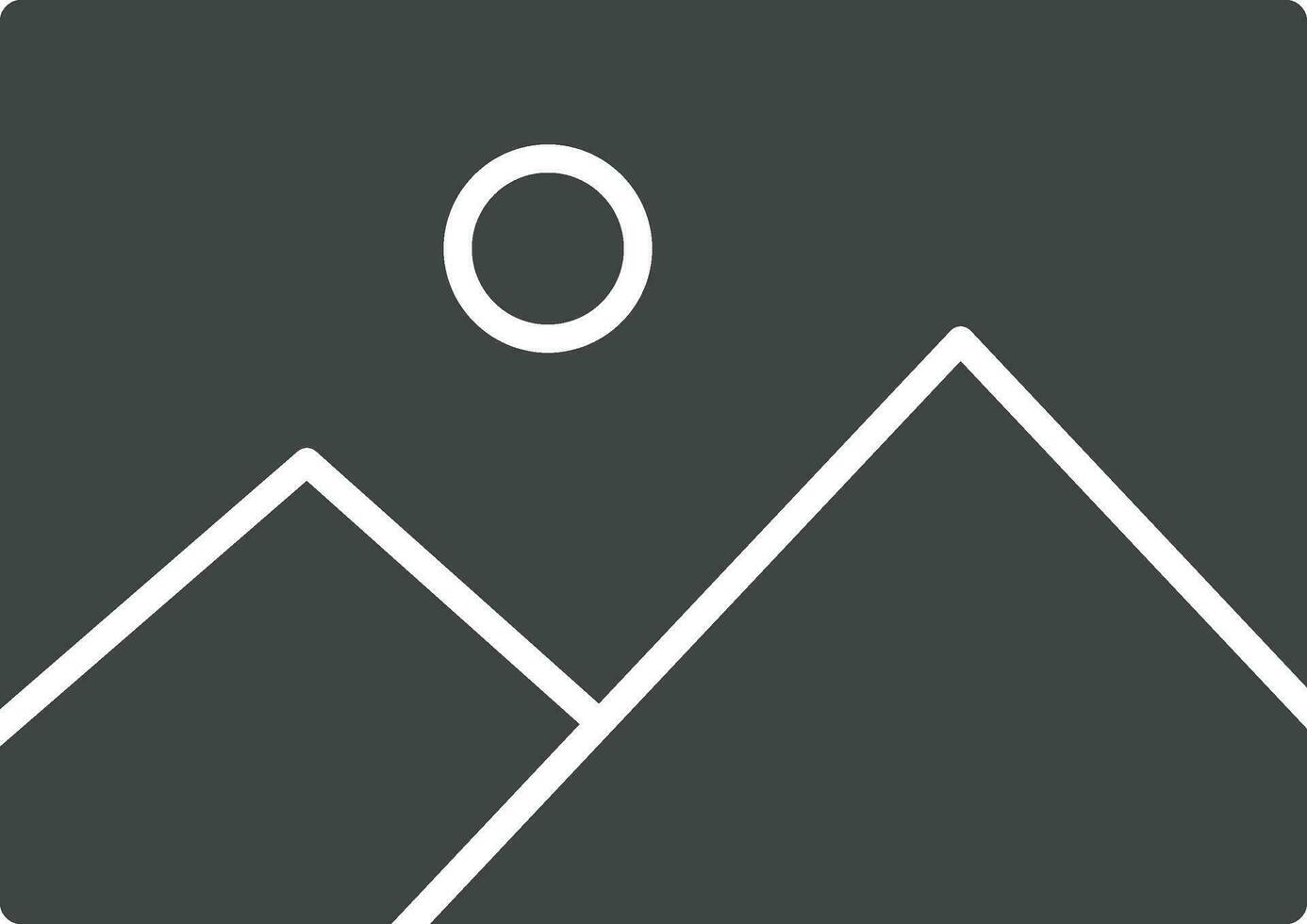 Picture icon vector image. Suitable for mobile apps, web apps and print media.