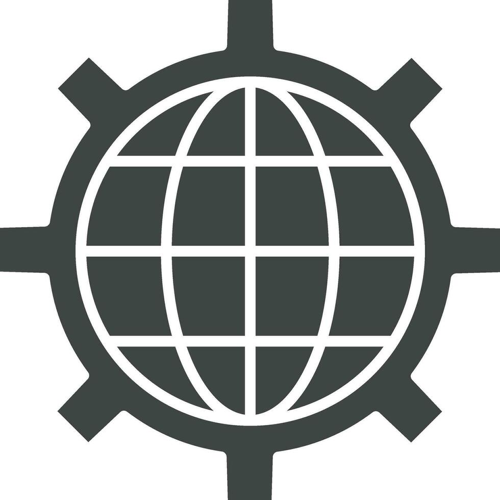 Network Settings icon vector image. Suitable for mobile apps, web apps and print media.