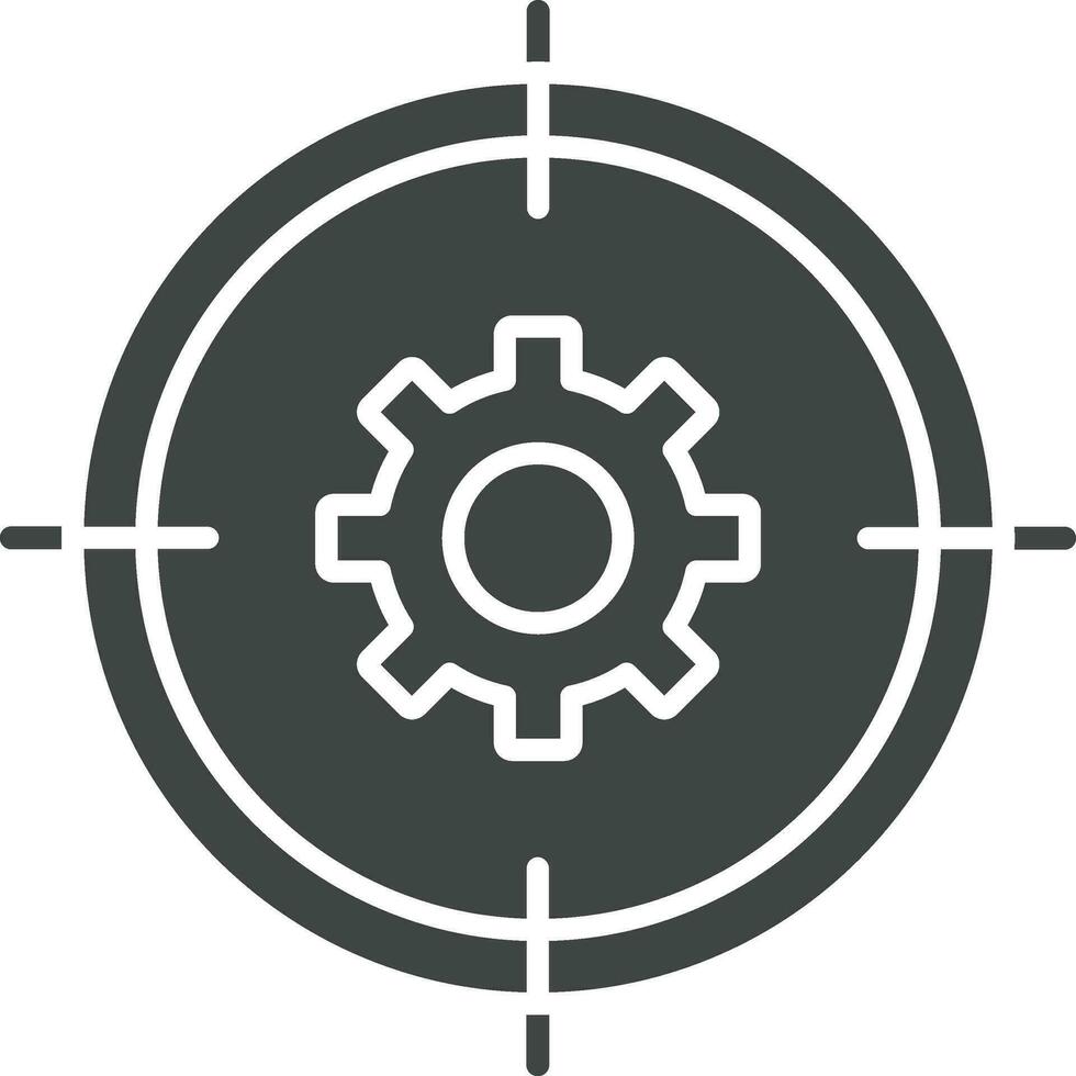 Goals Management icon vector image. Suitable for mobile apps, web apps and print media.
