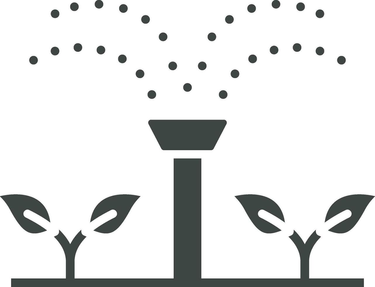 Irrigation icon vector image. Suitable for mobile apps, web apps and print media.