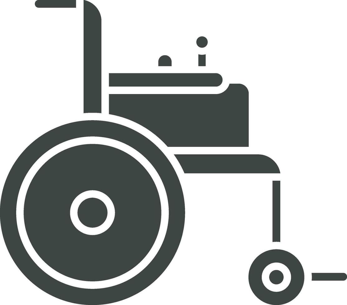 Motorized Wheelchair icon vector image. Suitable for mobile apps, web apps and print media.
