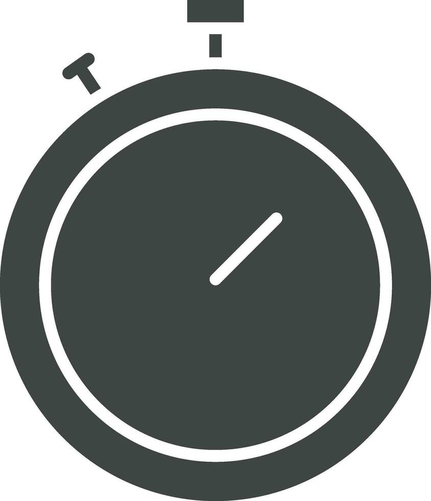 Stopwatch icon vector image. Suitable for mobile apps, web apps and print media.