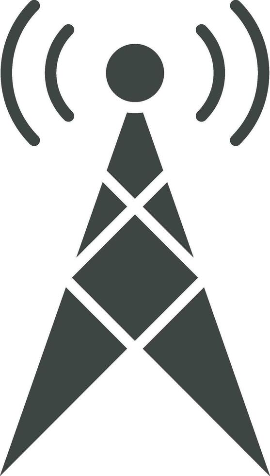 Signals Tower icon vector image. Suitable for mobile apps, web apps and print media.