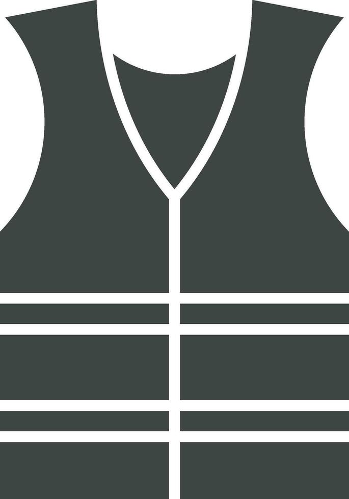 Vest icon vector image. Suitable for mobile apps, web apps and print media.