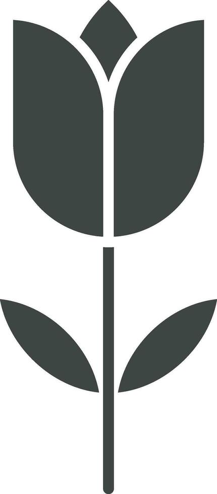 Tulip icon vector image. Suitable for mobile apps, web apps and print media.