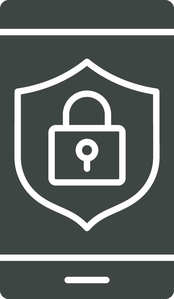Secure Device icon vector image. Suitable for mobile apps, web apps and print media.