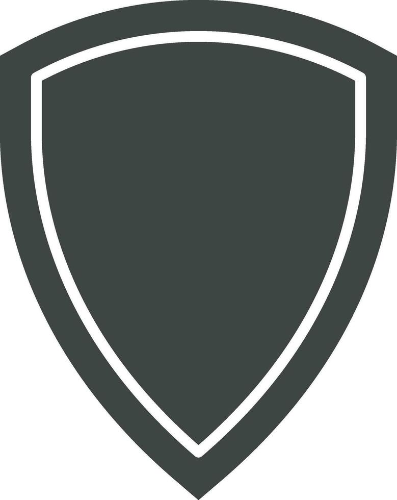 Shield icon vector image. Suitable for mobile apps, web apps and print media.