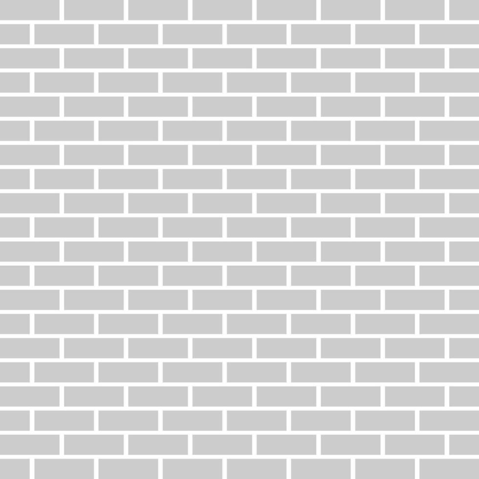 Brick wall pattern wallpaper template. Vector design.