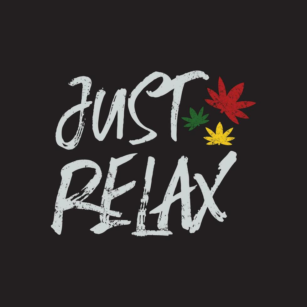 Reggae illustration typography. perfect for t shirt design vector