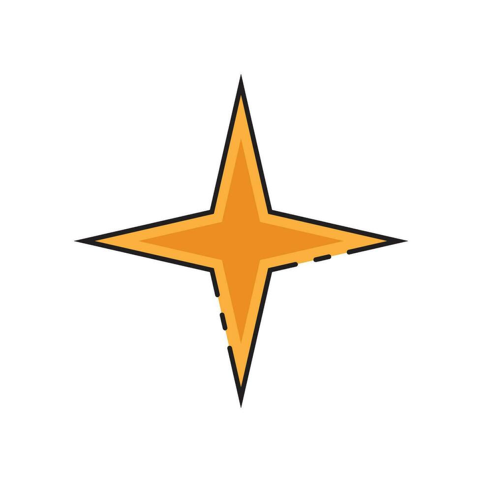 estrella vector icono vector