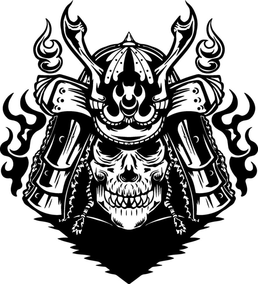 cool and striking skull illustrations for business brands, hobbies, clubs, or stickers, backgrounds and t-shirt designs vector