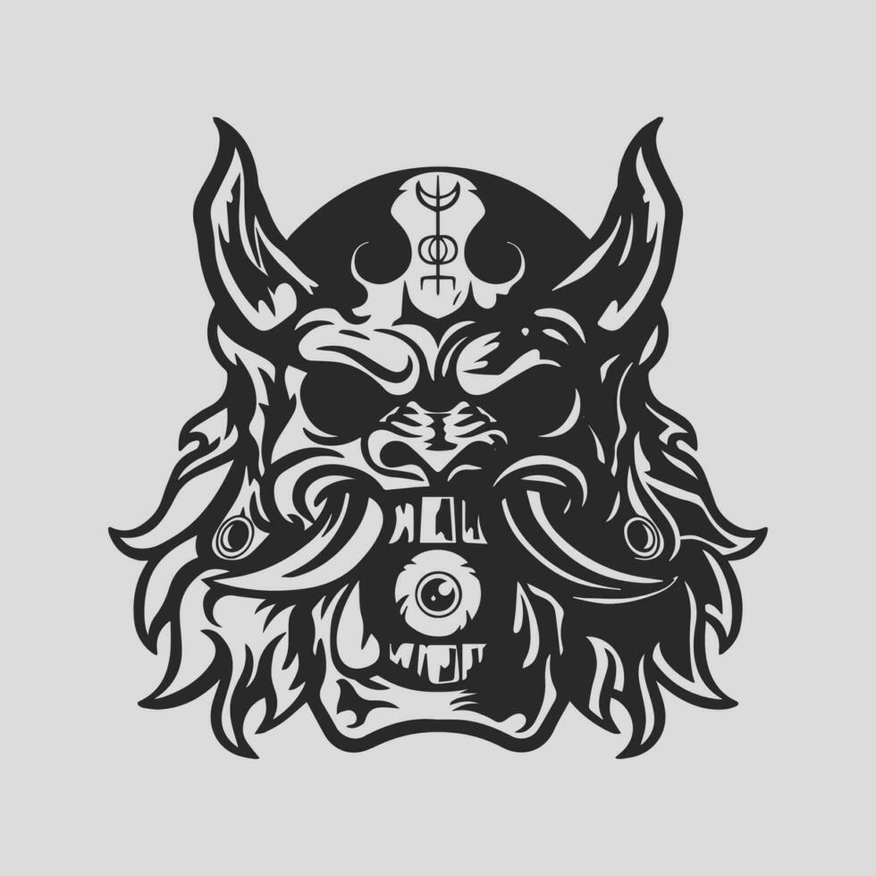 Exclusive vector skull image for tattoos, t shirt designs, urban apparel, and element design needs for any concept.