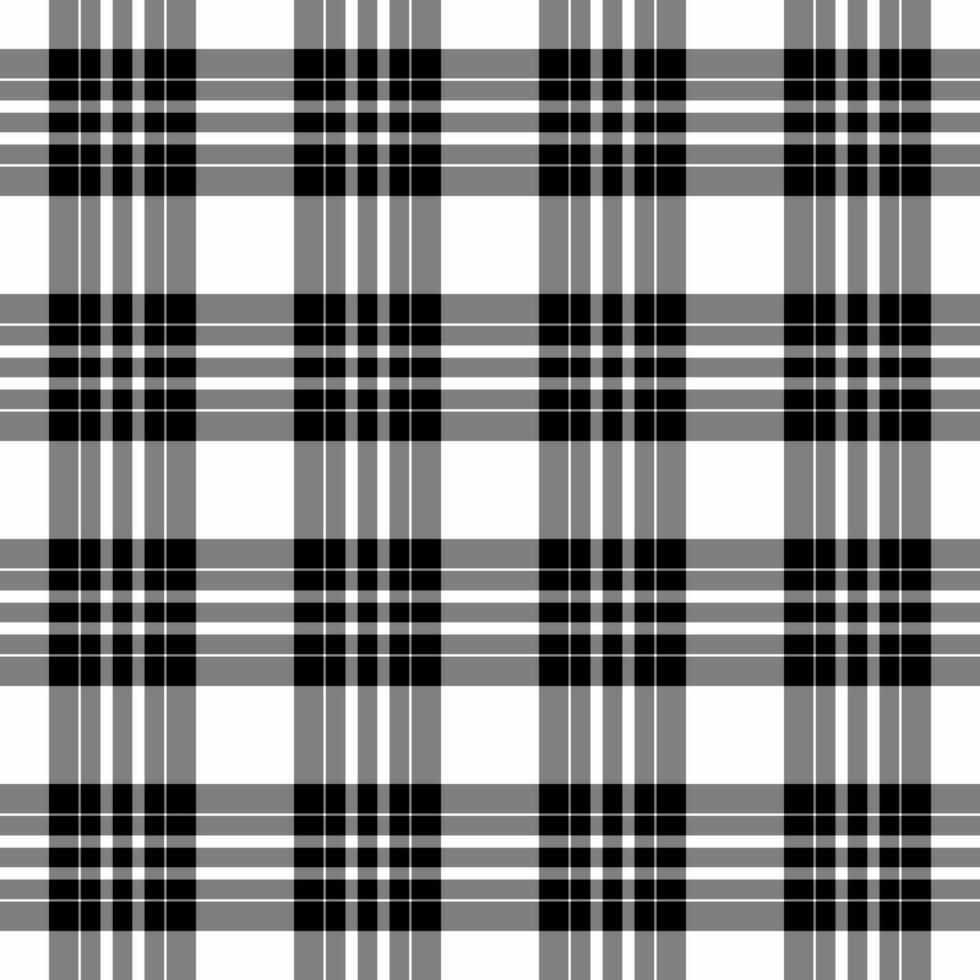 Background textile pattern of seamless vector check with a tartan plaid texture fabric.